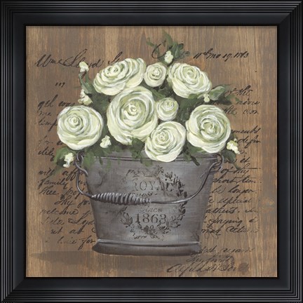 Framed Heavenly Roses Print