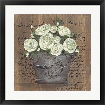 Framed Heavenly Roses Print