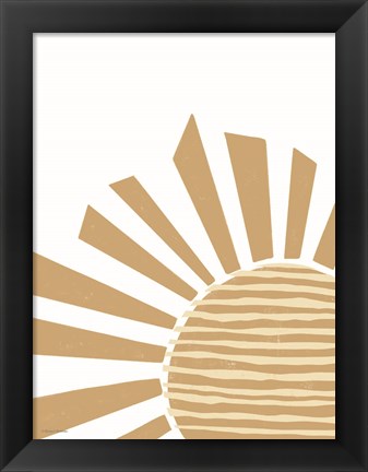 Framed Safari Sunshine Print