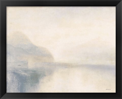 Framed Tranquil Coast 2 Print