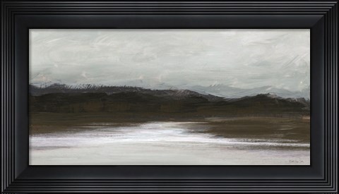 Framed Mountain Stream Print