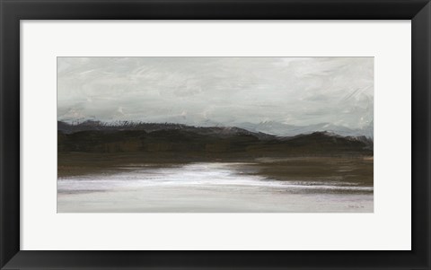 Framed Mountain Stream Print