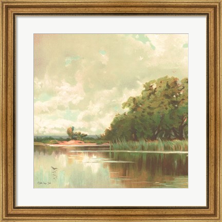 Framed Country Pond 4 Print
