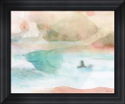Framed High Surf 1 Print