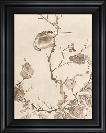 Framed Sumi Ink Study 1 Print