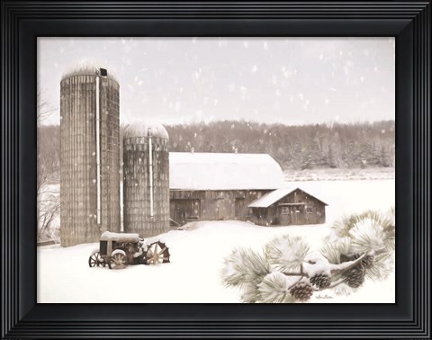 Framed Pine View Farm Print