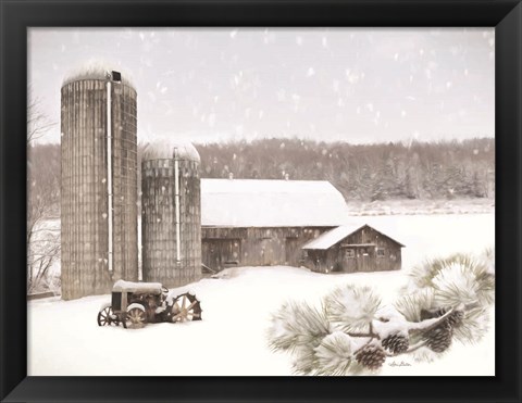 Framed Pine View Farm Print