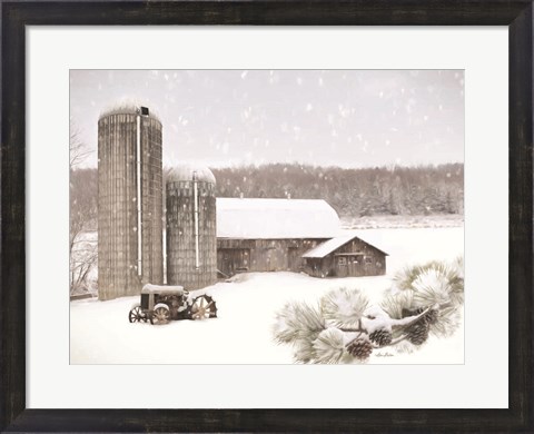 Framed Pine View Farm Print