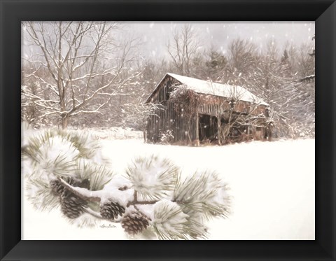 Framed Pine Ridge Farm Print