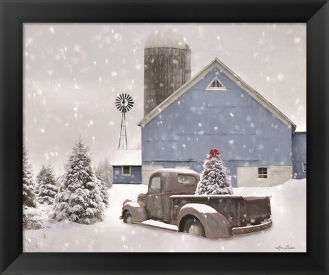 Framed Christmas Serenity Print