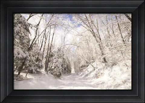 Framed Winter Storm Print