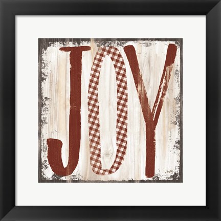 Framed JOY Print