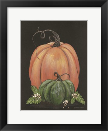 Framed Pumpkin and Talloberry Print