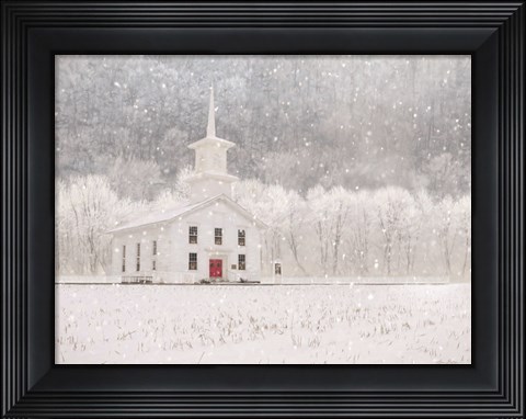Framed Bradford County Church Print