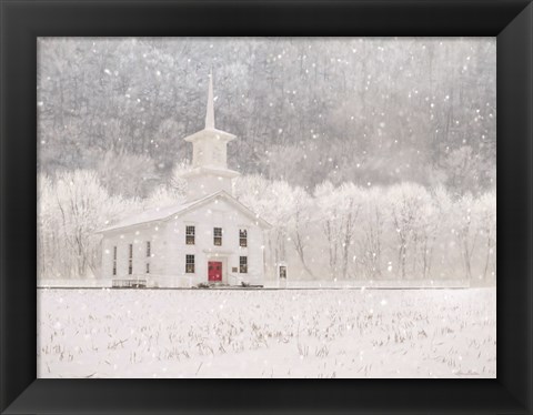 Framed Bradford County Church Print