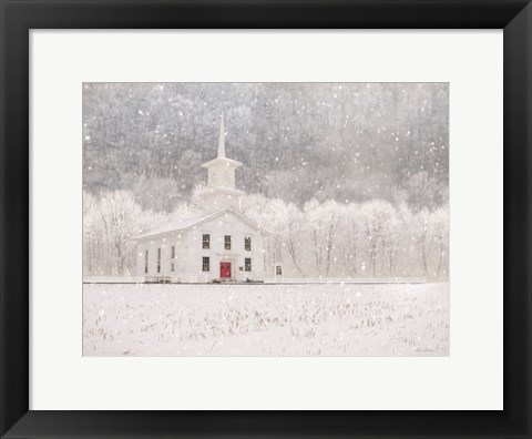 Framed Bradford County Church Print