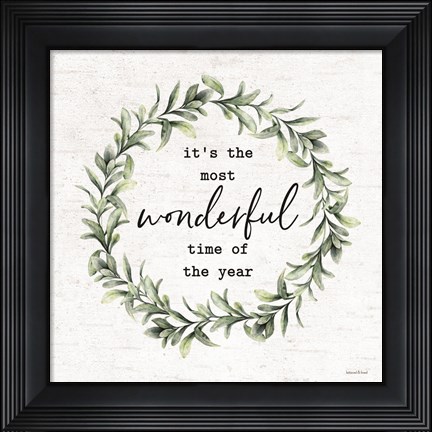 Framed Wonderful Time of the Year Print
