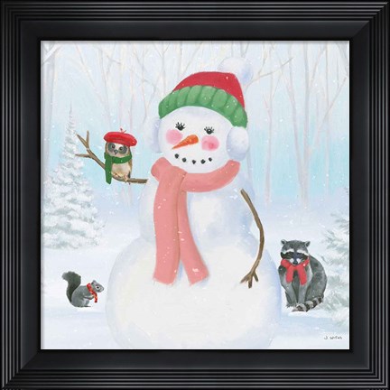 Framed Dressed for Christmas IV Crop Print