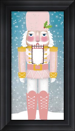 Framed Nutcracker I Blush Print