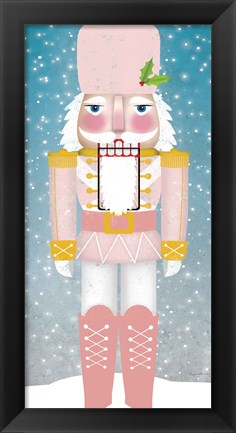 Framed Nutcracker I Blush Print