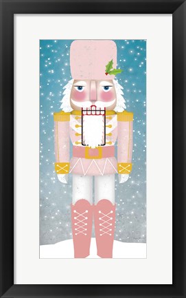 Framed Nutcracker I Blush Print