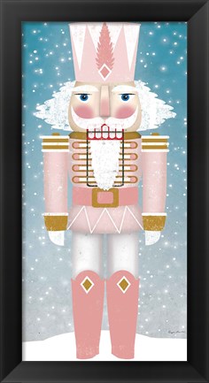 Framed Nutcracker II Blush Print