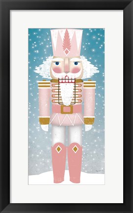 Framed Nutcracker II Blush Print