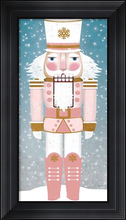 Framed Nutcracker IV Blush Print
