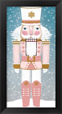 Framed Nutcracker IV Blush Print