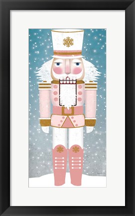 Framed Nutcracker IV Blush Print