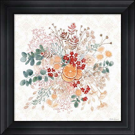 Framed Festive Season III Print
