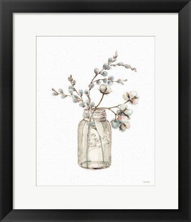 Framed Country Weekend Fall Jar Print