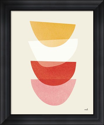 Framed Balance III Oasis Print