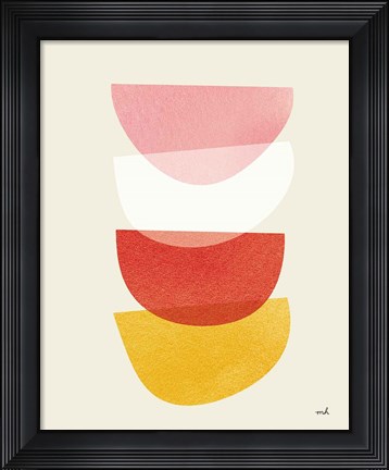 Framed Balance II Oasis Print