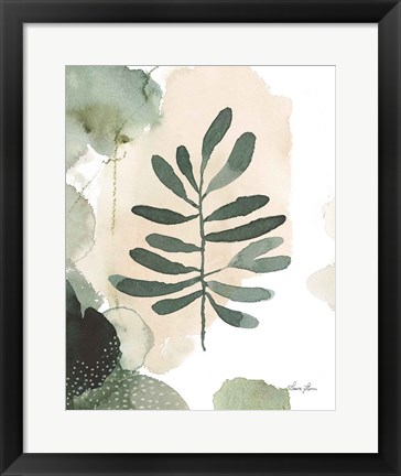 Framed Sage Bliss III Print