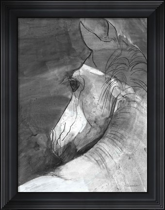 Framed Shadow BW Print