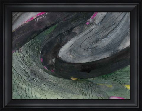 Framed Zig Zag II Print
