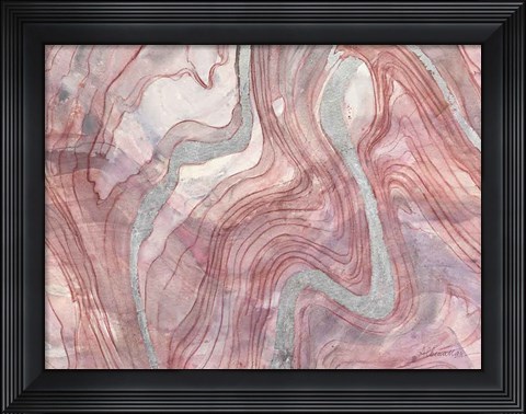 Framed Shimmering Water Print