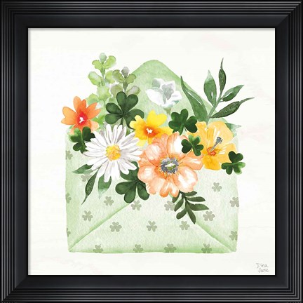 Framed Lucky Charm I Print