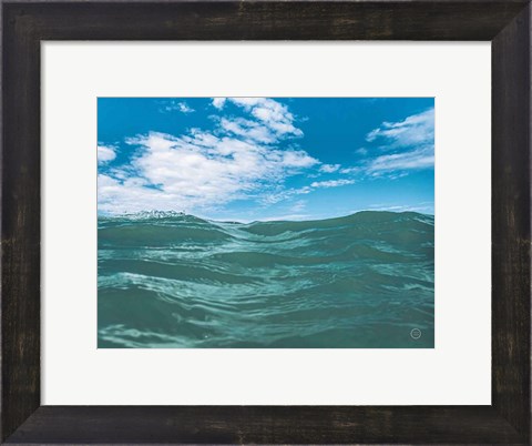Framed Dominican Oceans II Print