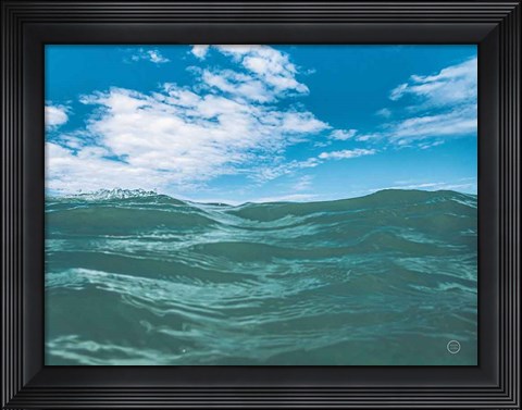 Framed Dominican Oceans II Print