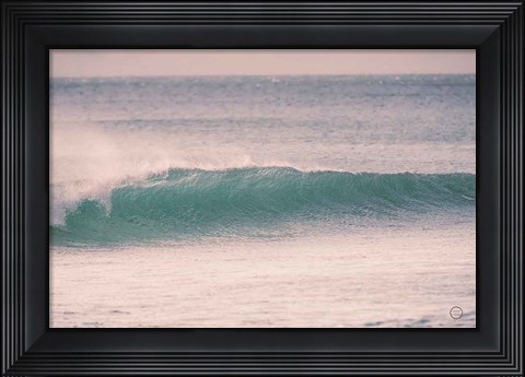 Framed Curling Lip Print
