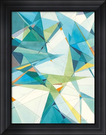 Framed Prism II Oasis Print