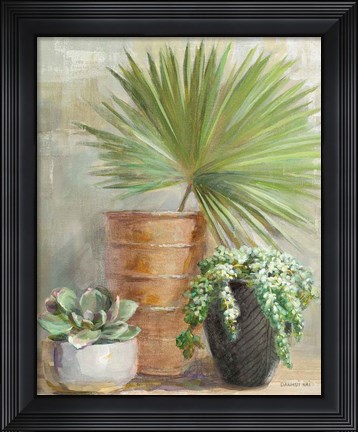 Framed Indoor Garden II Print