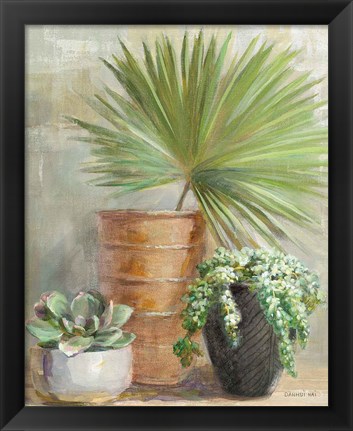 Framed Indoor Garden II Print