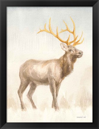 Framed Regal Wild I Print