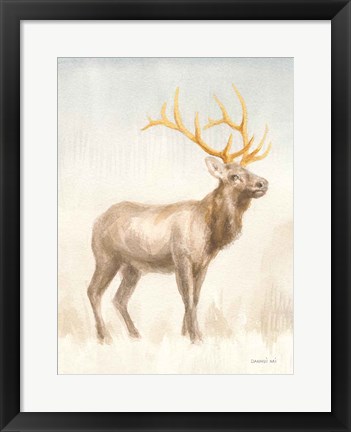 Framed Regal Wild I Print