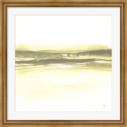Framed Yellow Tint Cassis I Print