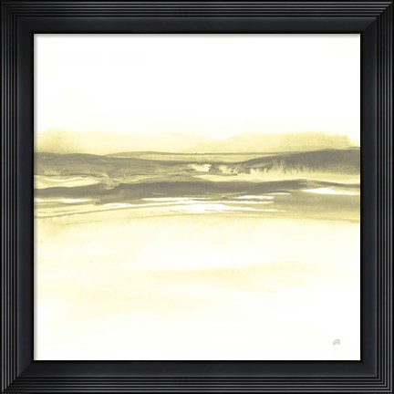 Framed Yellow Tint Cassis I Print