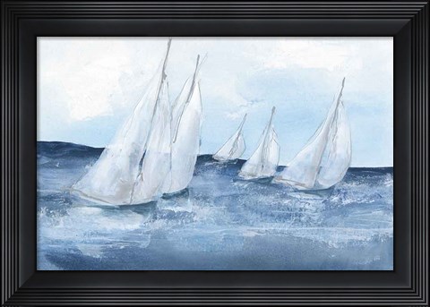 Framed Group Sail III Print